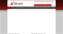 Desktop Screenshot of mclarencoaching.com
